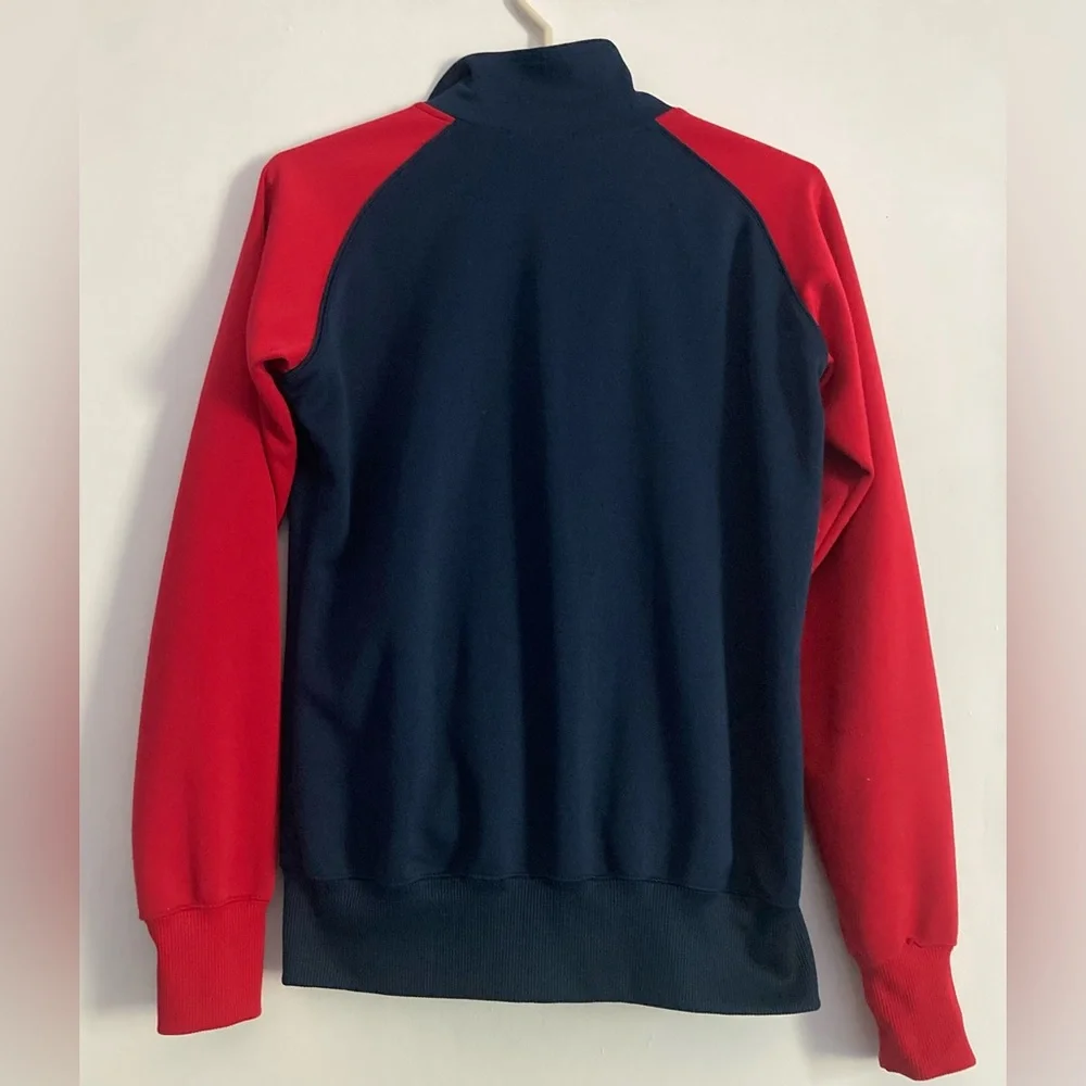Nike SZ L Minnesota Twins Red and Navy Lightweight zipper Jacket